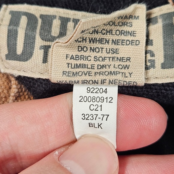 Duluth Trading Fire Hose Cargo Work Pants Mens 33x30 (Fits 32x29) Relaxed Fit - Picture 11 of 13